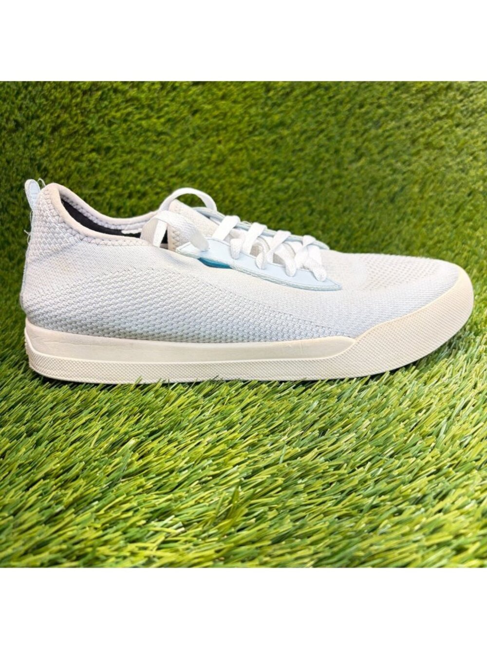 Vessi Weekend Mens Size 9 Blue White Athletic Running Walking Shoes Sneakers